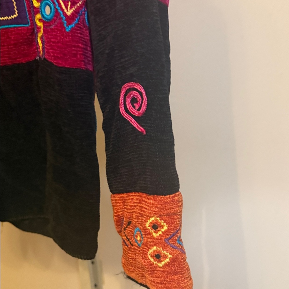 Artistic Patchwork Women's Jacket - image 5